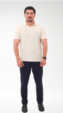 White knitted Polo