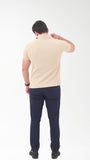 Beige Knitted Polo