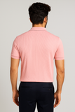 Pink Zipper Polo
